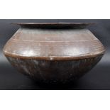 18TH CENTURY INDONESIAN COPPER SERVING POT