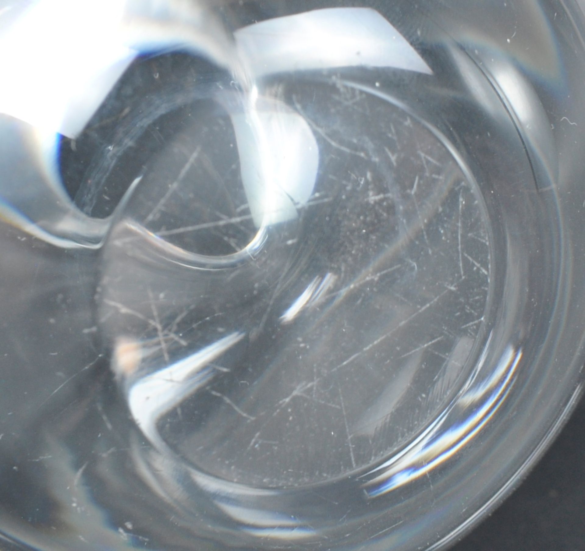 FRANK THROWER FOR DARTINGTON - RONDO CLEAR GLASS VASE - Image 5 of 5