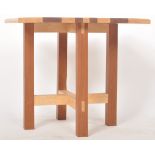 CONTEMPORARY LOCAL BRISTOL MAKERS ASH & SAPELE COFFEE TABLE