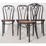 MATCHING SET OF FOUR THONET STYLE BENTWOOD CHAIRS