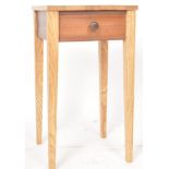 CONTEMPORARY LOCAL BRISTOL MAKERS ASH & SAPELE TABLE