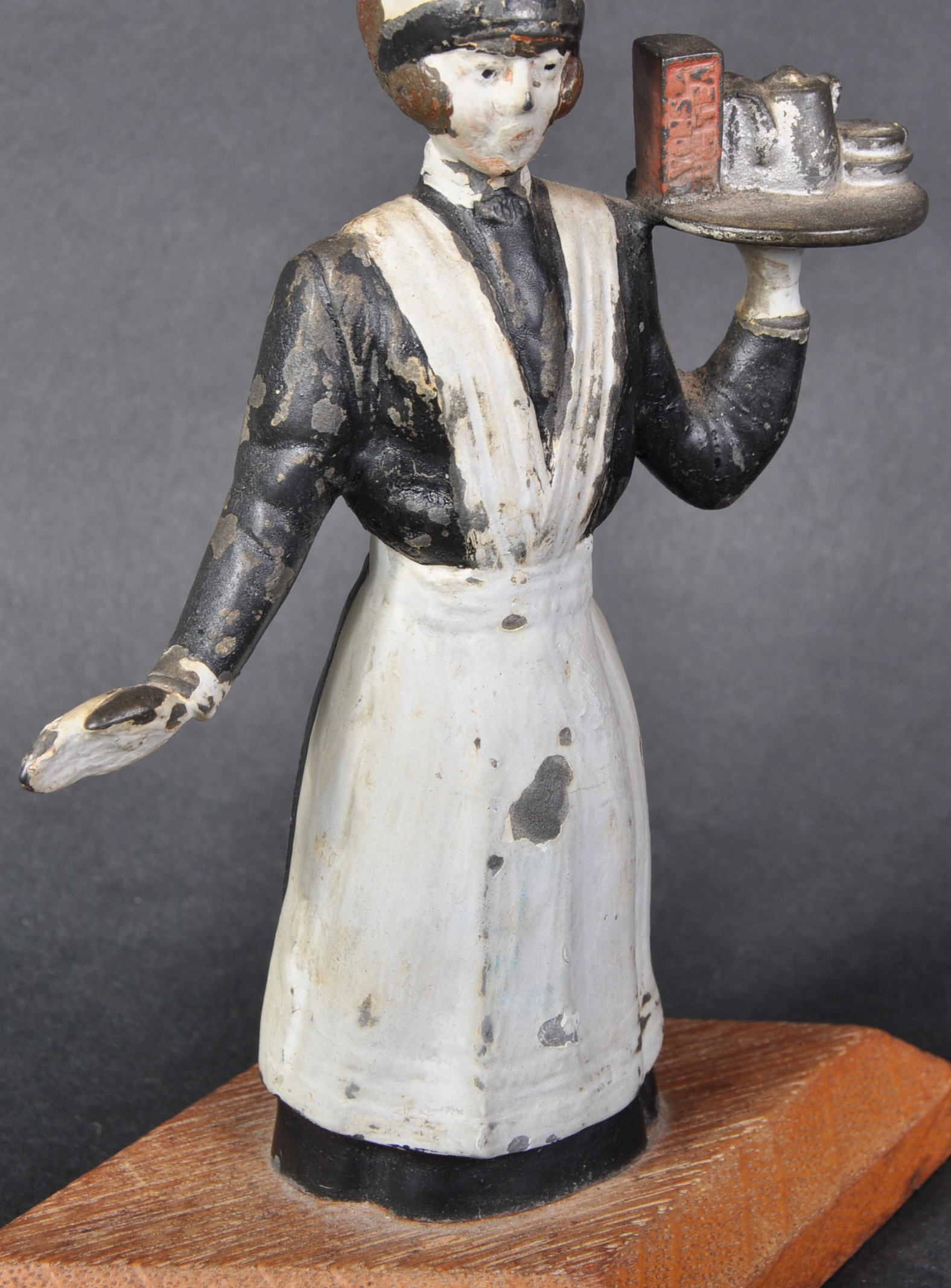 LYONS TEA - VINTAGE CAST METAL ADVERTISING FIGURE - Bild 6 aus 6