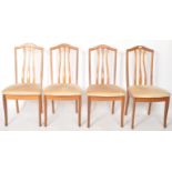 MCINTOSH & CO - MATCHING SET OF FOUR DINING CHAIRS