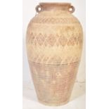 LARGE 20TH CENTURY MEDITERRANEAN EARTHENWARE JAR