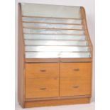 EARLY 20TH ART DECO POINT OF SALE HABERDASHERY CABINET