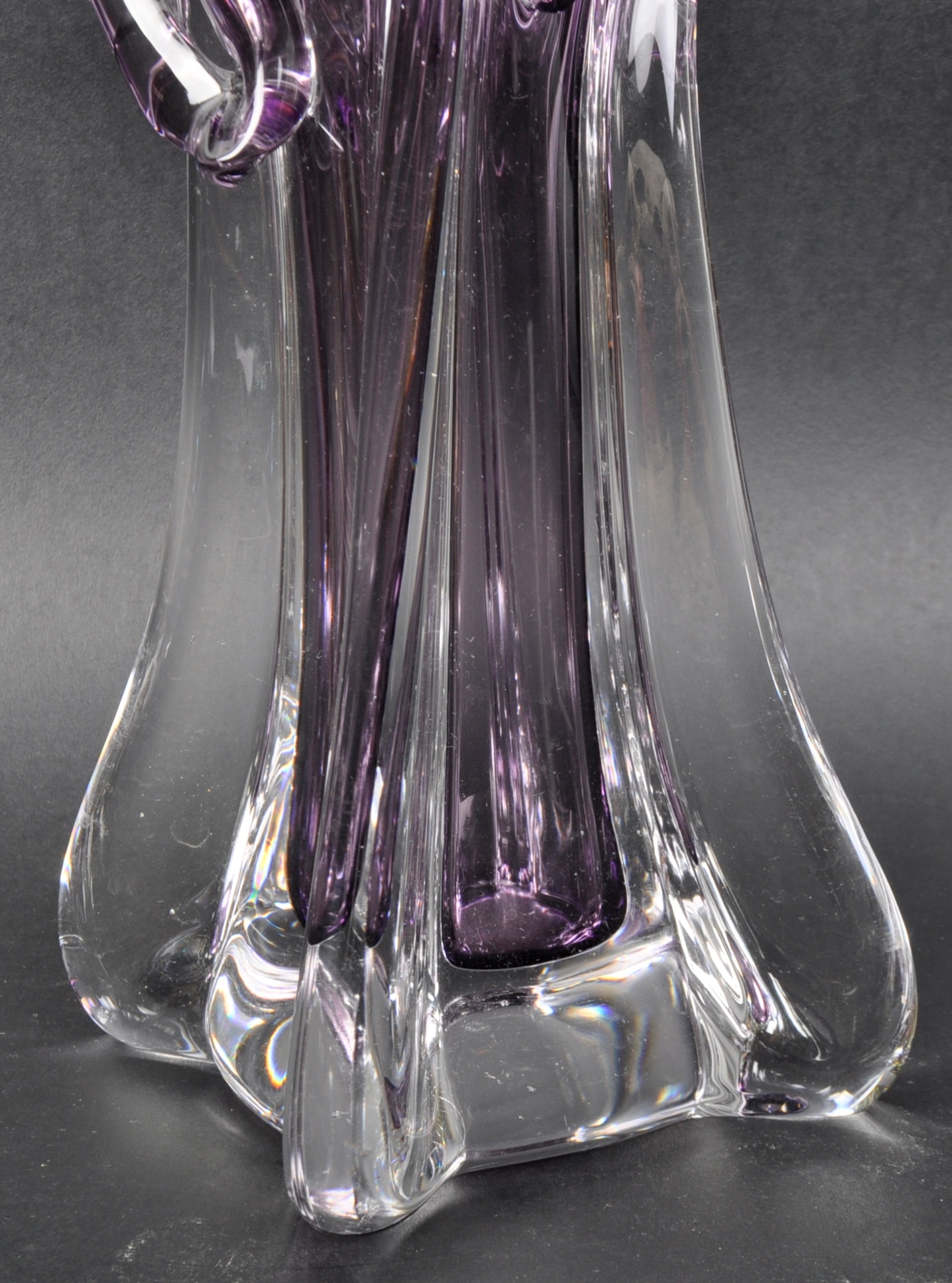 JOSEF HOSPODKA FOR CHRIBSKA UNION - STUDIO GLASS VASE - Image 5 of 6