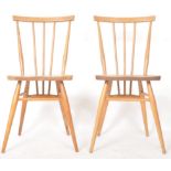 ERCOL - MODEL 608 ALL PURPOSE CHAIR - MATCHING PAIR OF