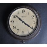SMITH SECTRIC - MID CENTURY BAKELITE FACTORY / STATION CLOCK