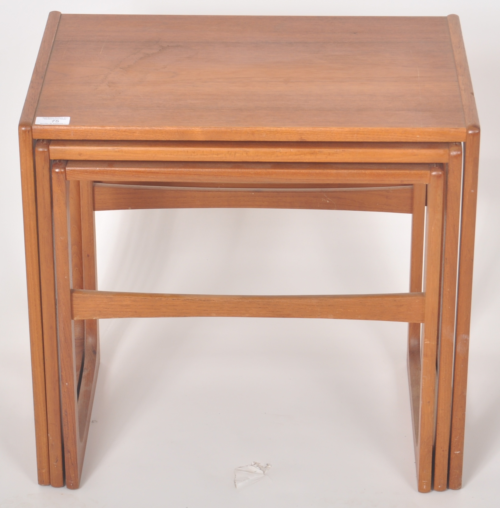 BR GELSTED - DANISH MID CENTURY TEAK NEST OF TABLES - Image 2 of 8
