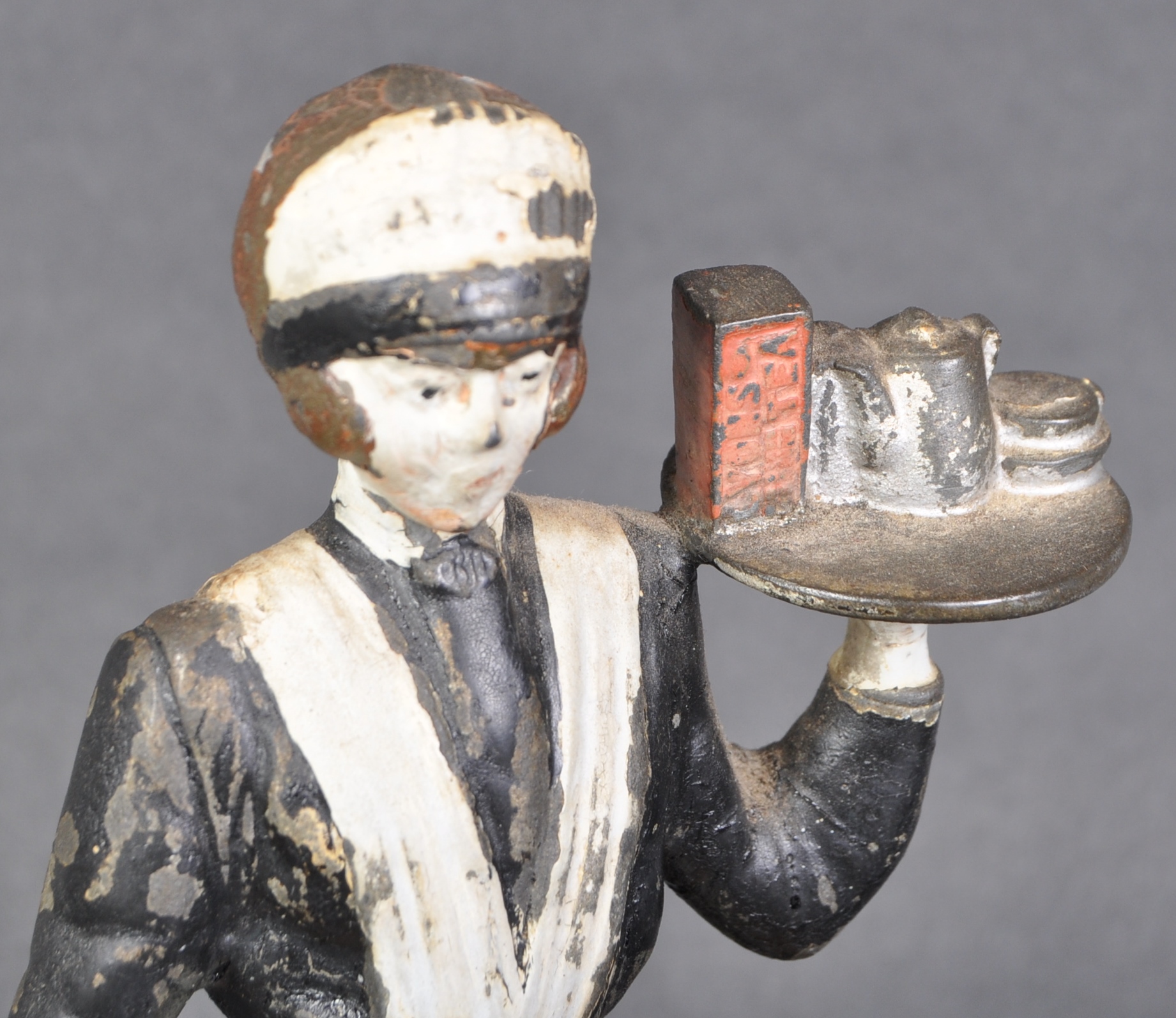 LYONS TEA - VINTAGE CAST METAL ADVERTISING FIGURE - Bild 5 aus 6