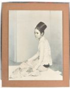 SIR GERALD KELLY - THE BURMESE PRINCESS SAW HON NYUN PRINT