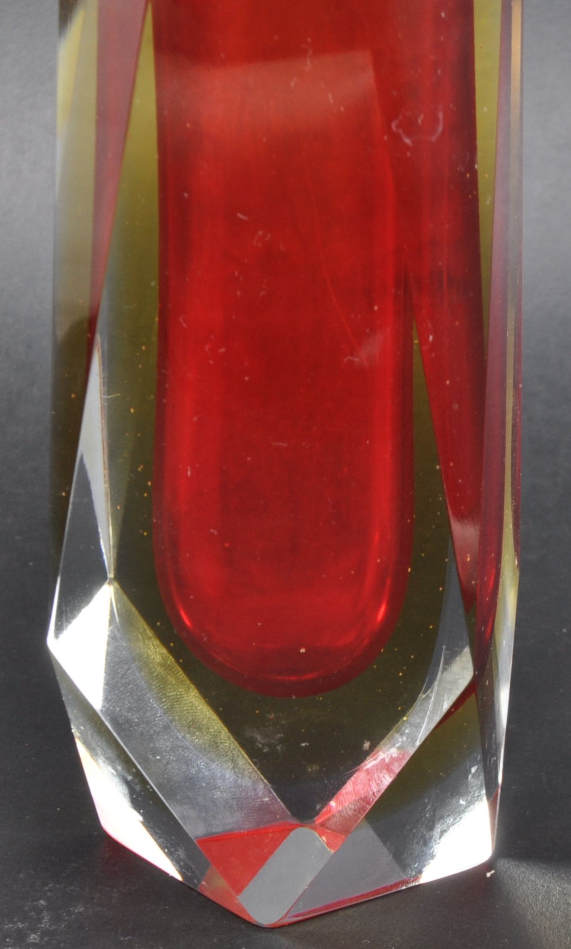 FLAVIO POLI - MID CENTURY ITALIAN MURANO ART GLASS VASE - Image 5 of 6