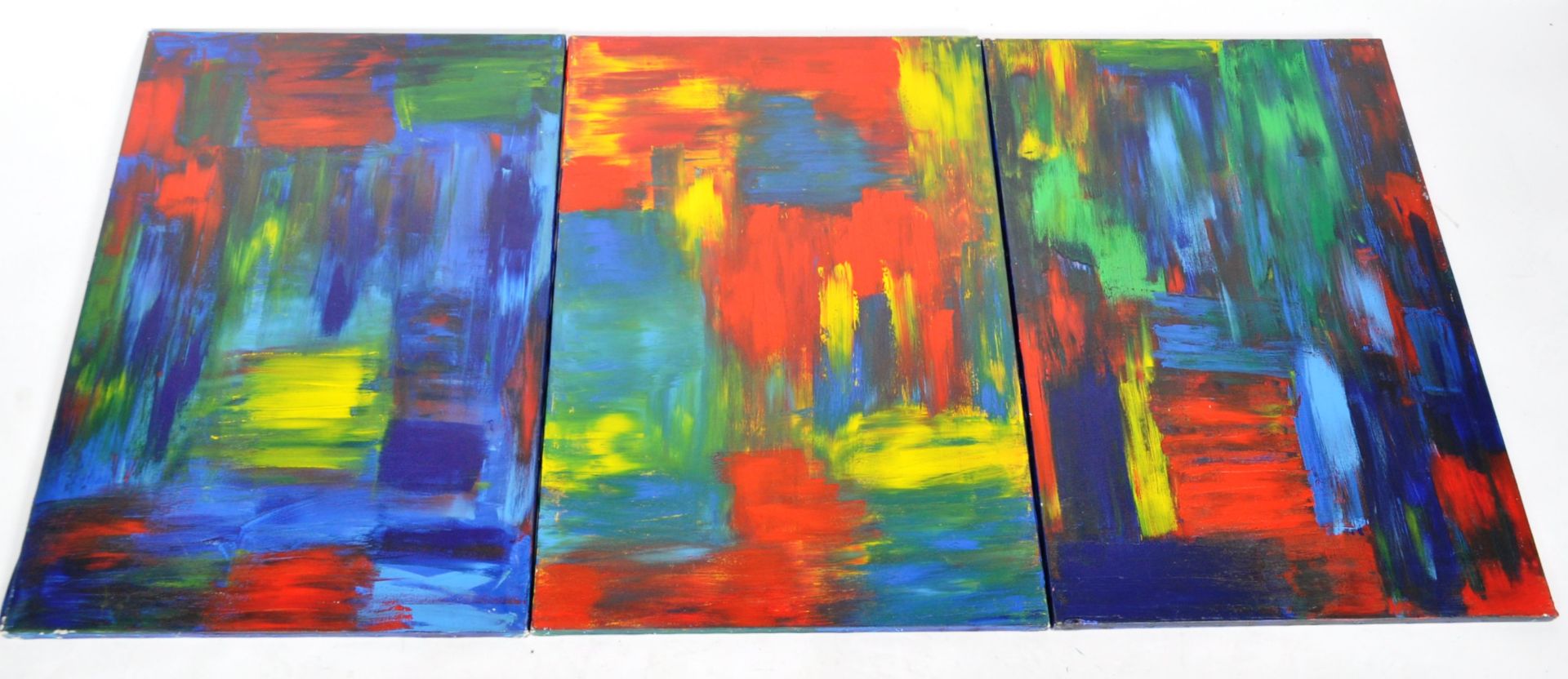 FRANCES BILDNER - NYC CENTRAL PARK - ACRYLIC ON CANVASES - Image 2 of 5