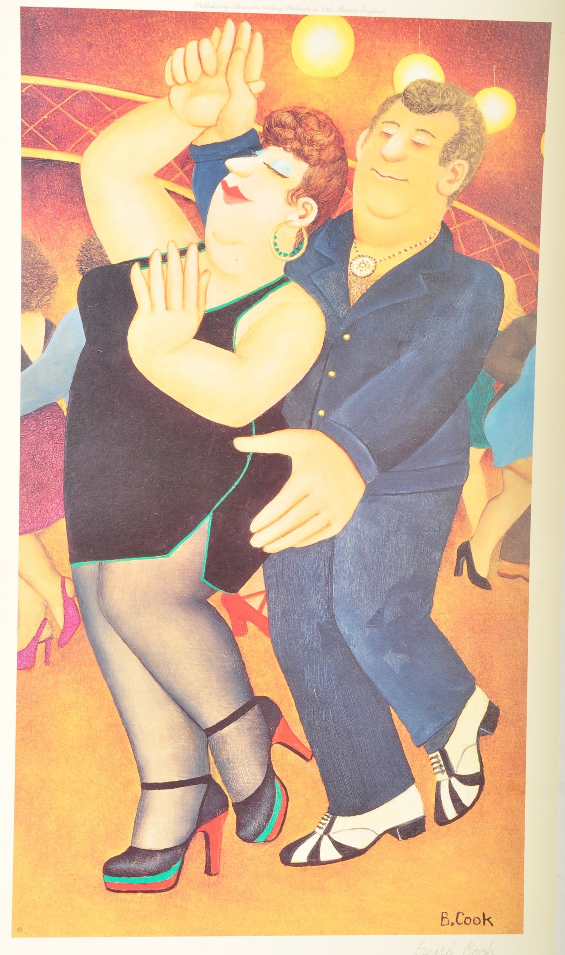 BERYL COOK (B.1926) - DIRTY DANCING - SIGNED PRINT - Image 2 of 4
