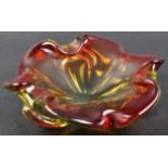 RETRO MID CENTURY ITALIAN MURANO CENTREPIECE BOWL