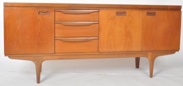 GREAVES & THOMAS - RETRO TEAK WOOD SIDEBOARD CREDENZA