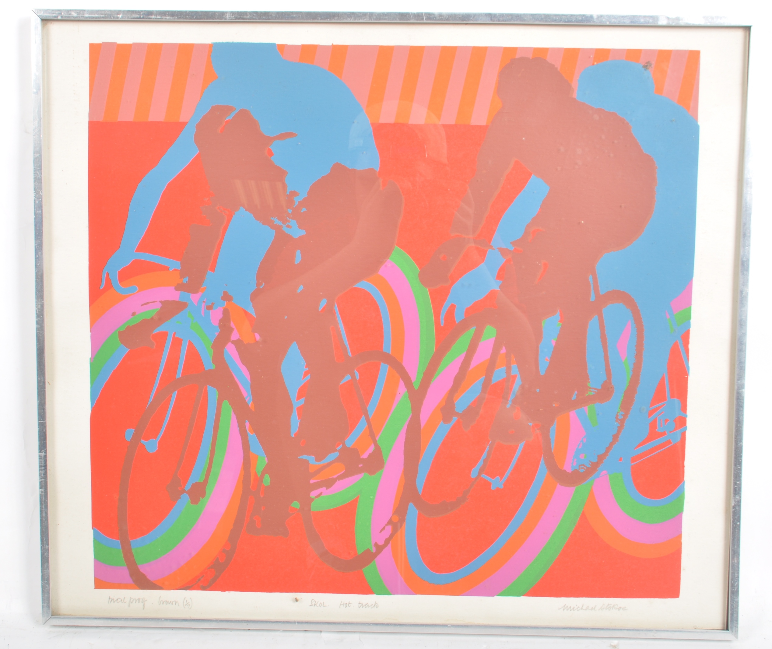 MICHAEL STOKOE (B.1933) - SKOL HOT TRACKS - LIMITED SIGNED PRINT - Bild 2 aus 6