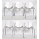 ALLERMUIR - MODEL A550 - MATCHING SET OF EIGHT DINING CHAIRS