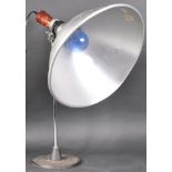 VINTAGE HAND HELD LIGHT MOUNTED ON STAND