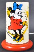 MINNIE / MICKEY MOUSE - MID CENTURY 1960s BEDSIDE TABLE LAMP