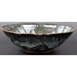 DAVID EELES - SHEPHERDS WELL POTTERY - GLAZED BOWL