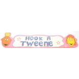 HOOK A DUCK FAIRGROUND TICKET - HAND PAINTED SIGN