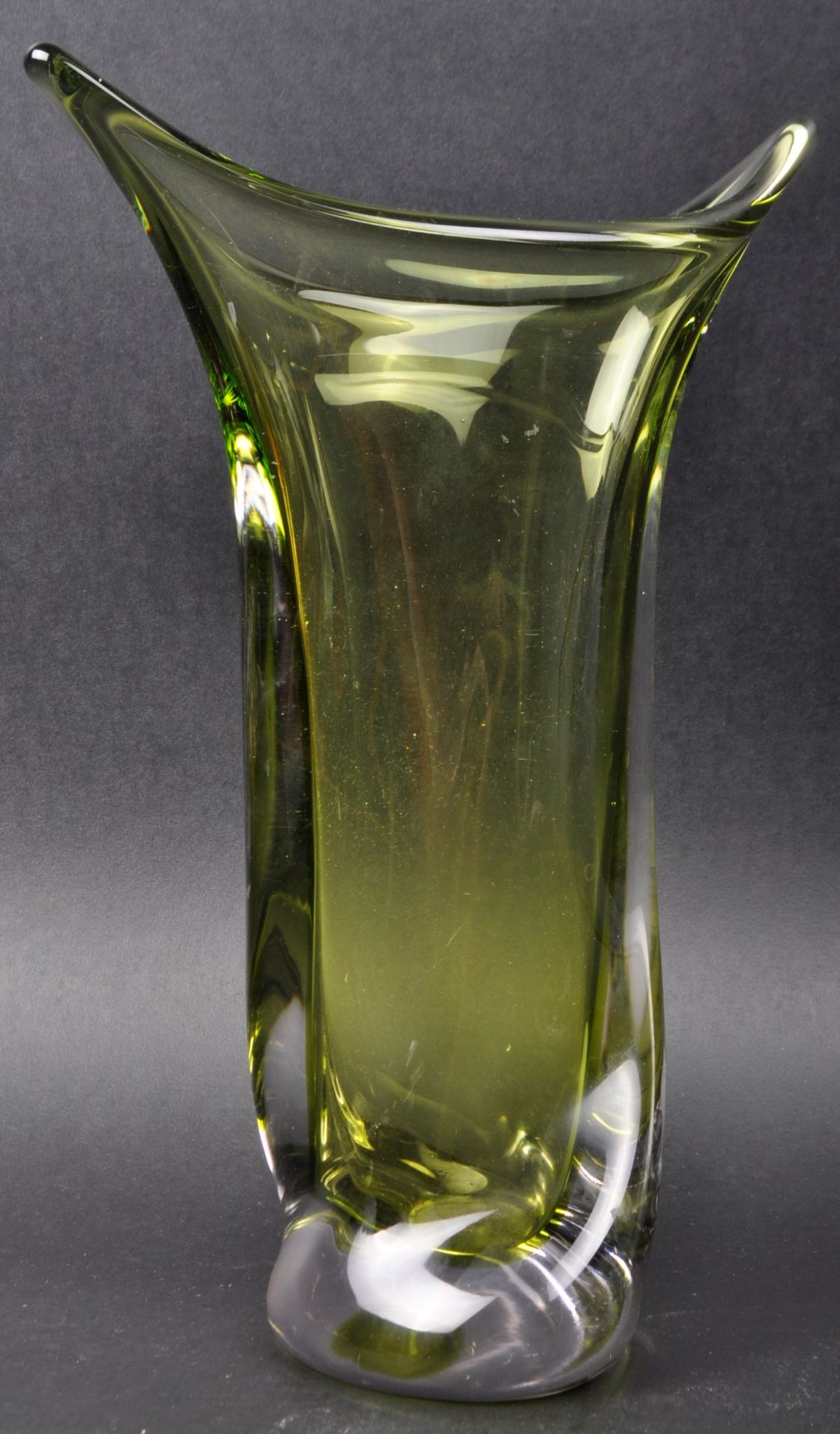 JOSEF HOSPODKA FOR CHRIBSKA UNION - STUDIO GLASS VASE