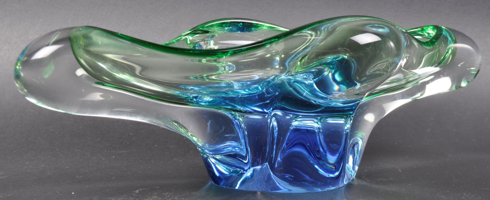 RETRO MID CENTURY ITALIAN MURANO STUDIO ART GLASS VASE - Image 4 of 6