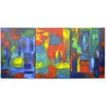 FRANCES BILDNER - NYC CENTRAL PARK - ACRYLIC ON CANVASES