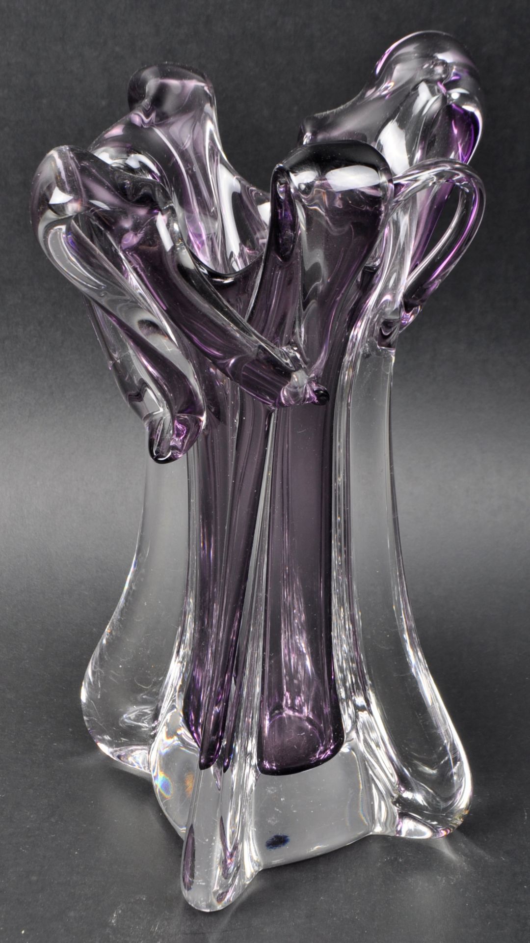 JOSEF HOSPODKA FOR CHRIBSKA UNION - STUDIO GLASS VASE - Image 2 of 6