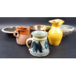 SELECTION OF RETRO STUDIO ART POTTERY