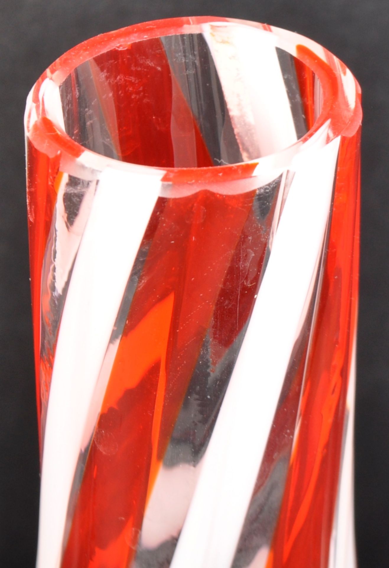 SELECTION OF FOUR MID CENTURY ITALIAN STUDIO ART GLASS VASE - Image 8 of 14