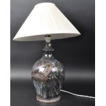 SIMON EELES - SHEPHERDS WELL POTTERY - LARGE TABLE LAMP