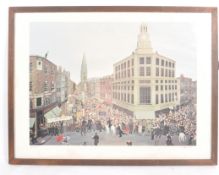 JOHN ALLIN (B. 1934-1991) - BATTLE OF CABLE STREET - SIGNED PRINT