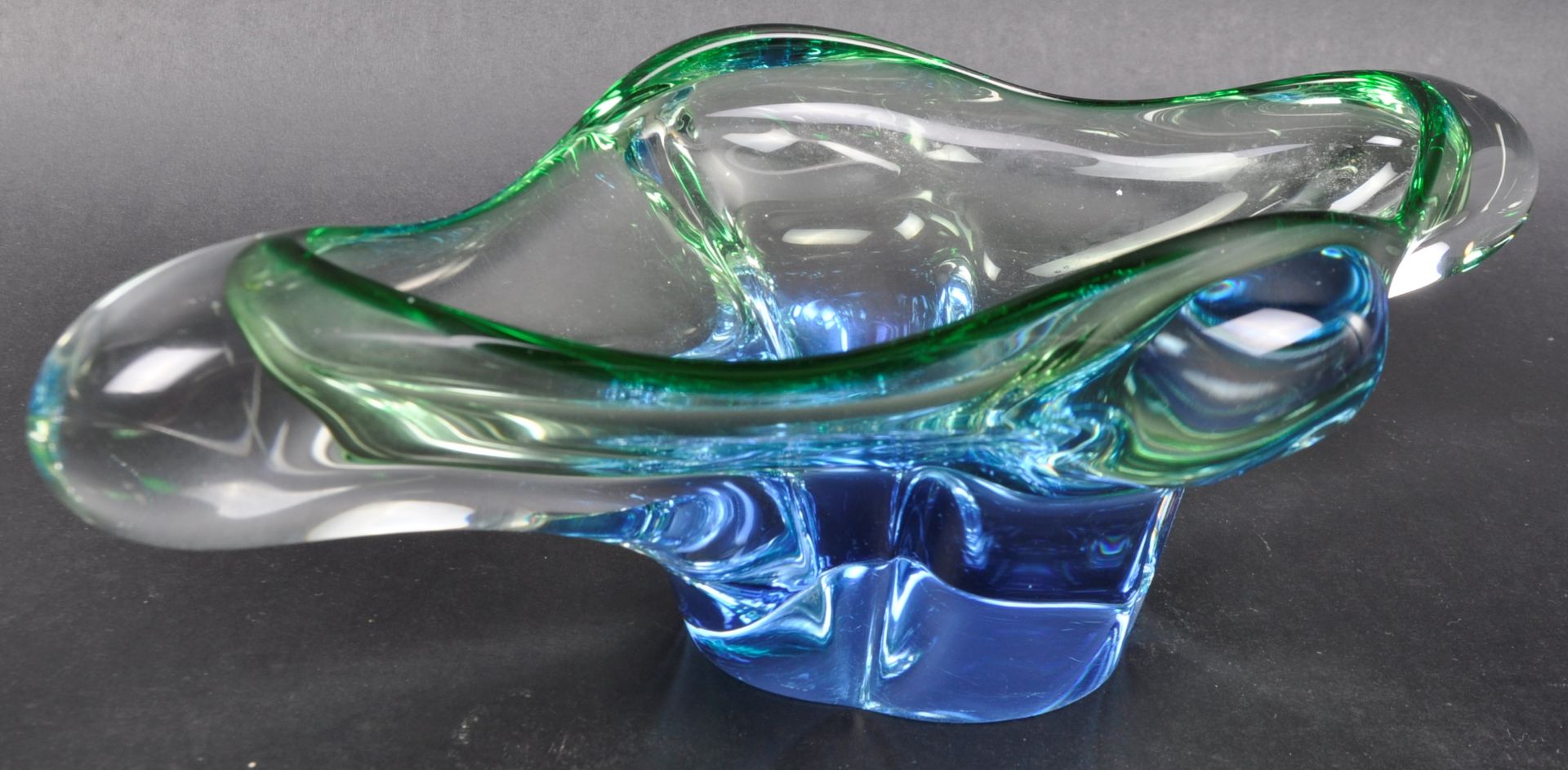 RETRO MID CENTURY ITALIAN MURANO STUDIO ART GLASS VASE - Image 3 of 6