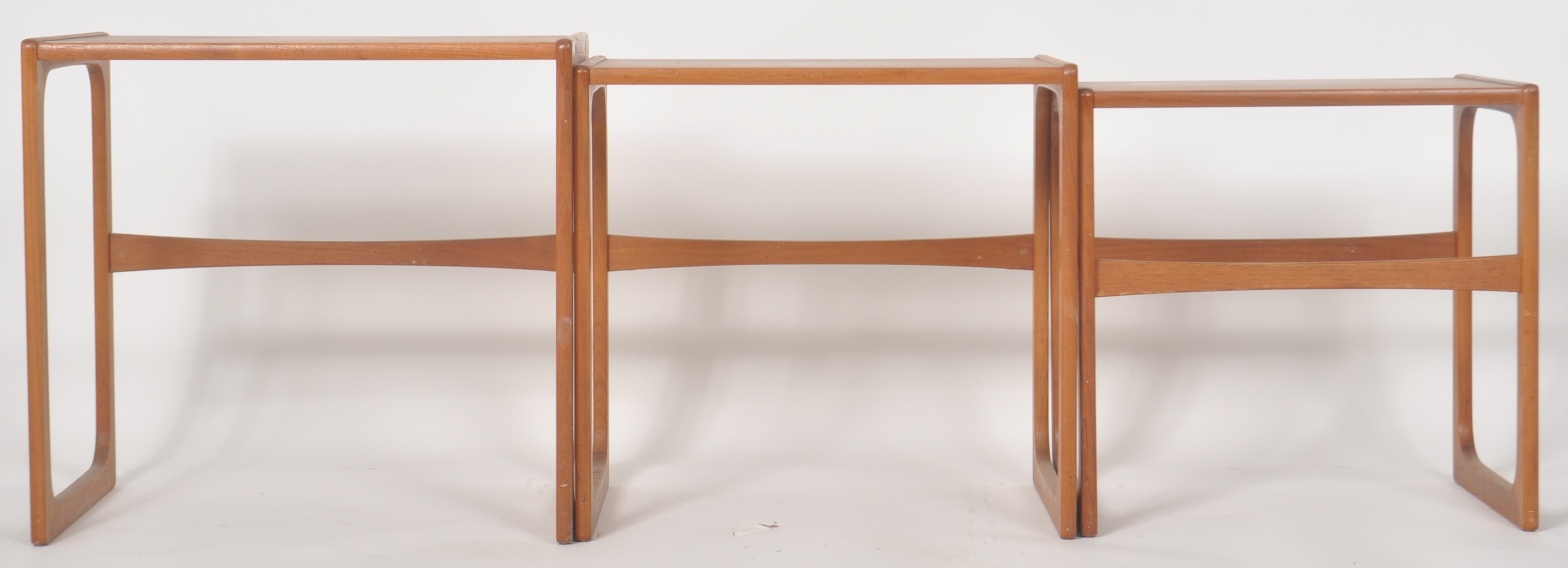 BR GELSTED - DANISH MID CENTURY TEAK NEST OF TABLES - Image 3 of 8