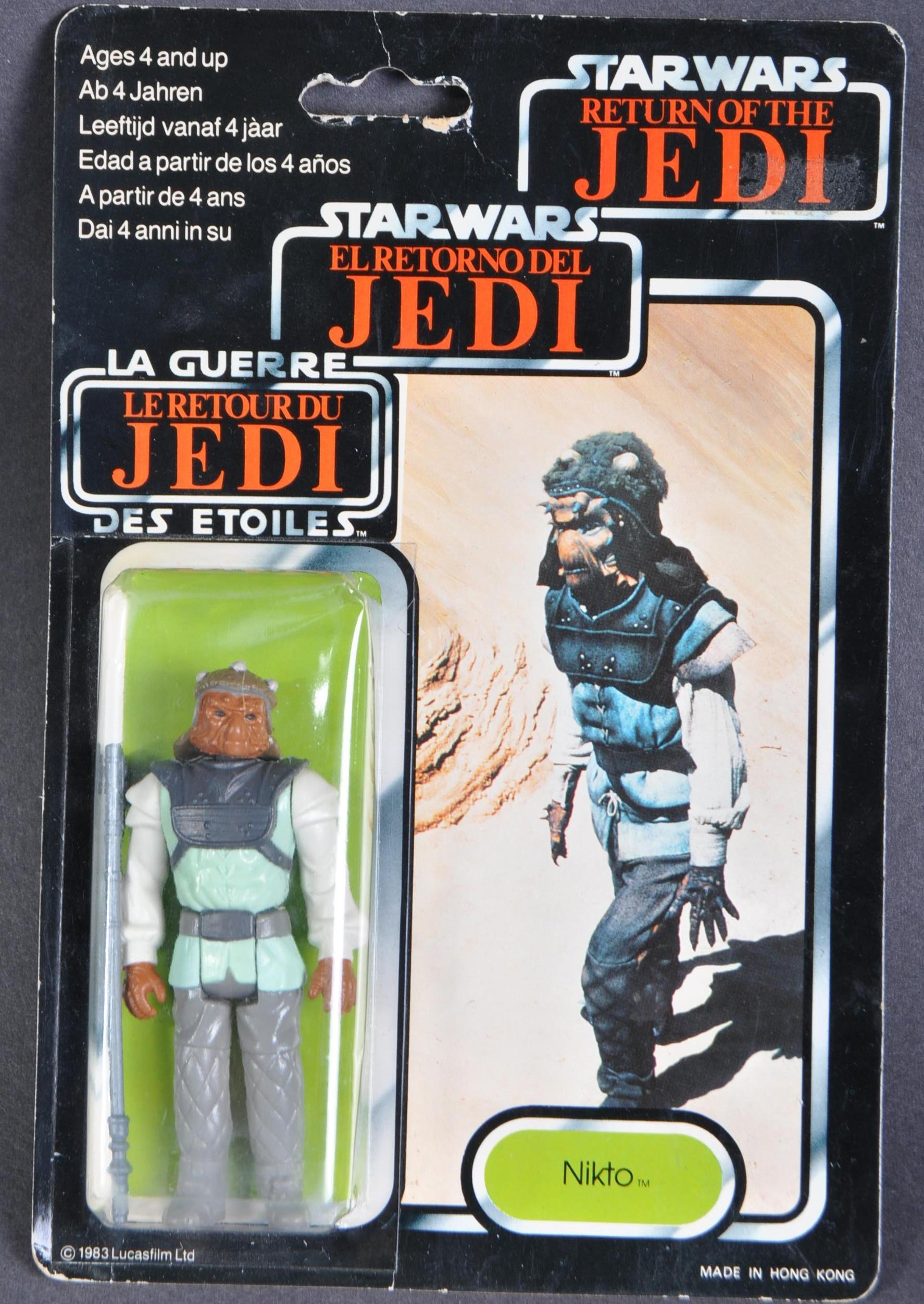 STAR WARS - VINTAGE MOC CARDED ACTION FIGURE