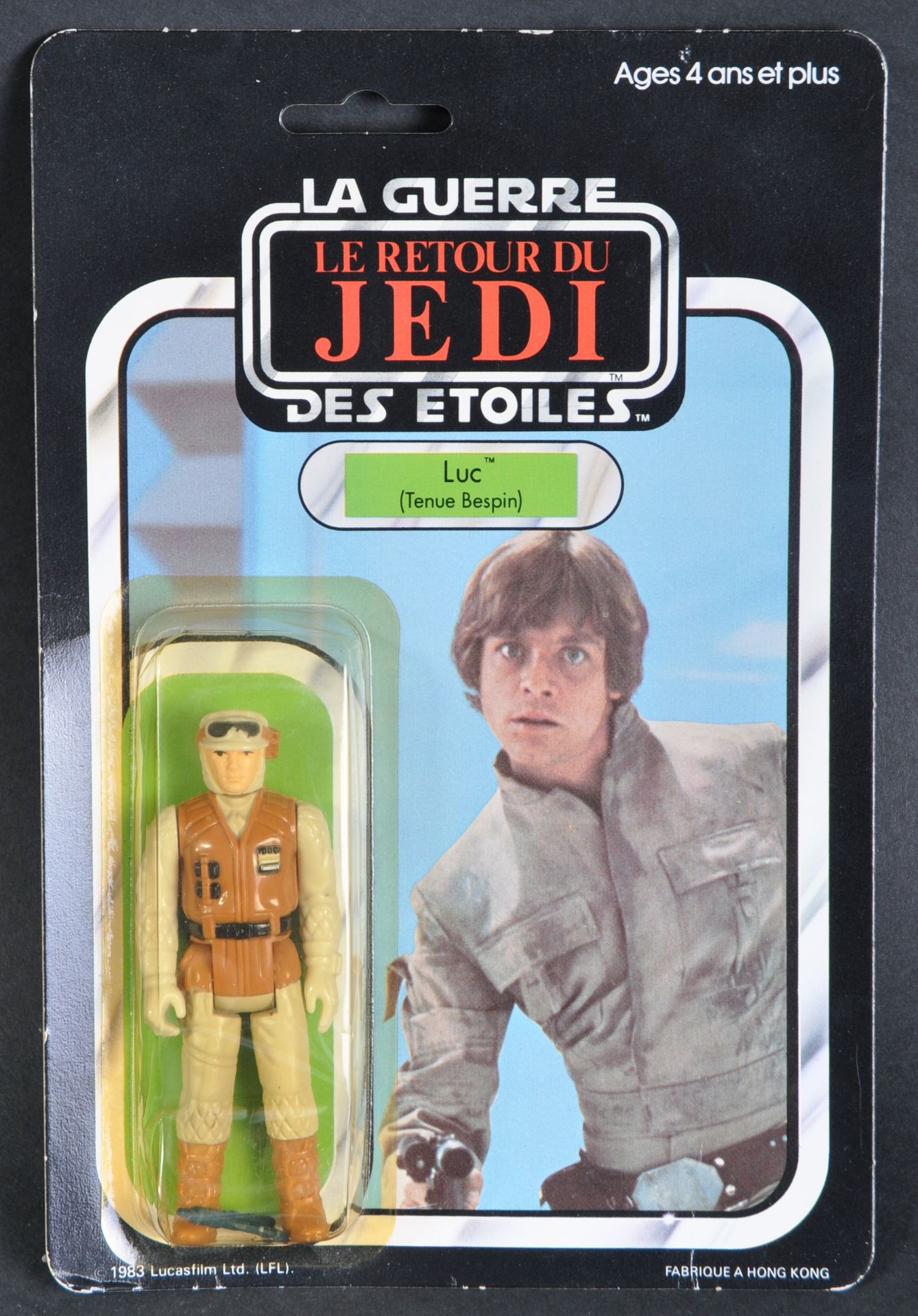 STAR WARS - FACTORY ERROR MISCARD FRENCH MOC ACTION FIGURE