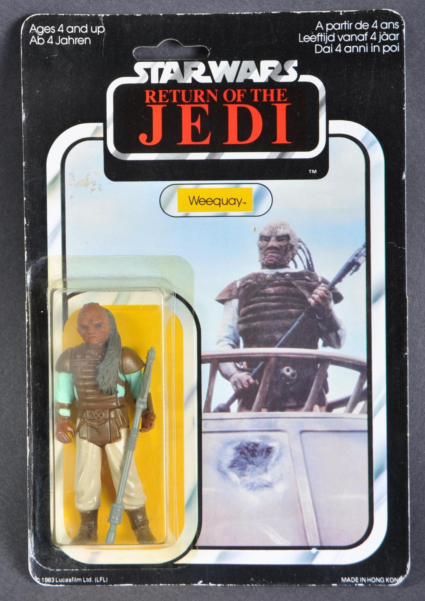 STAR WARS - ORIGINAL VINTAGE MOC CARDED ACTION FIGURE