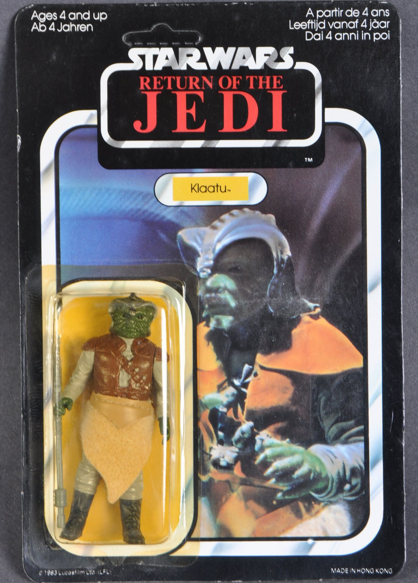 STAR WARS - ORIGINAL VINTAGE MOC CARDED ACTION FIGURE