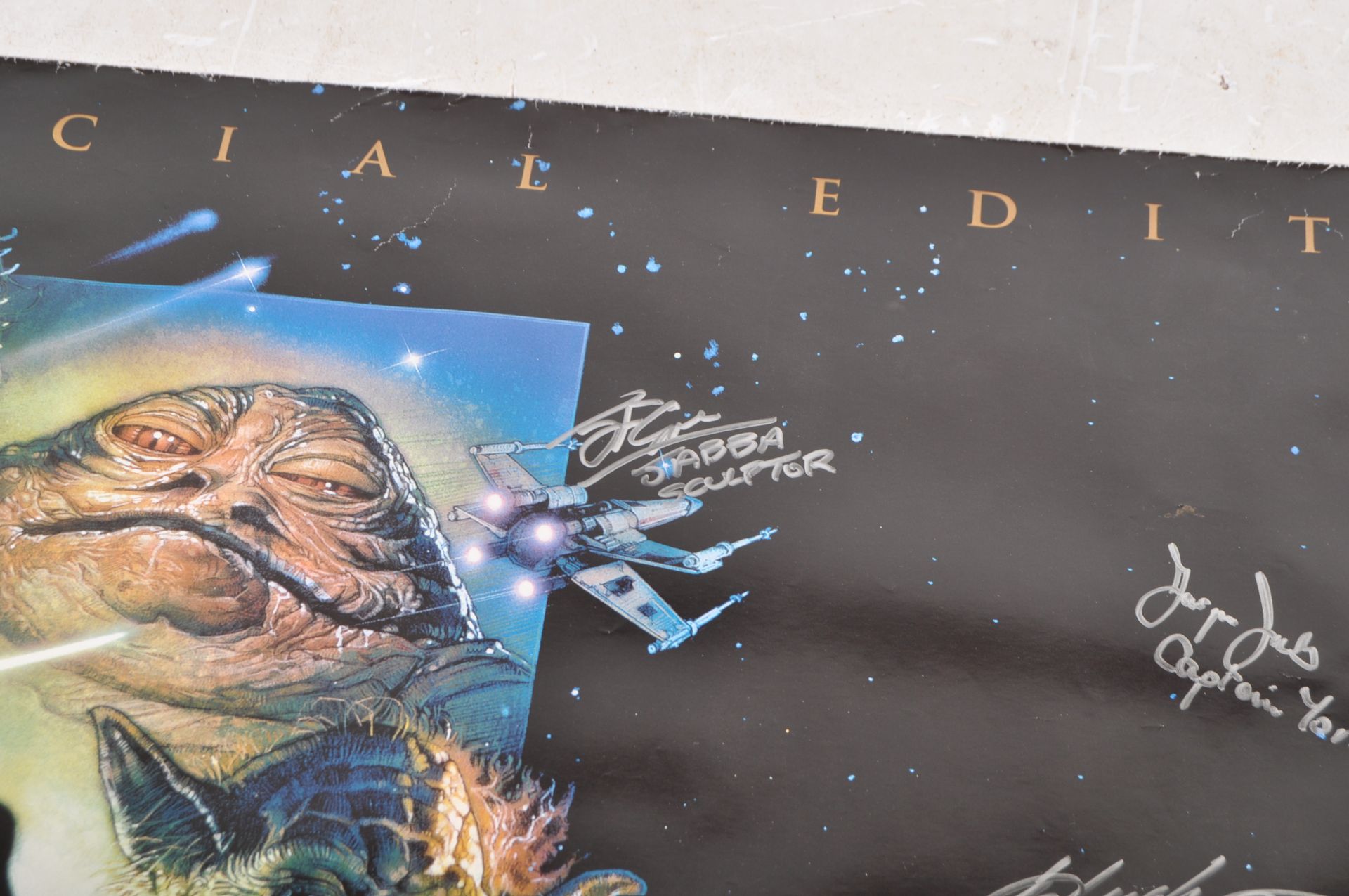 STAR WARS - RETURN OF THE JEDI - CAST SIGNED POSTER X24 - Image 7 of 7