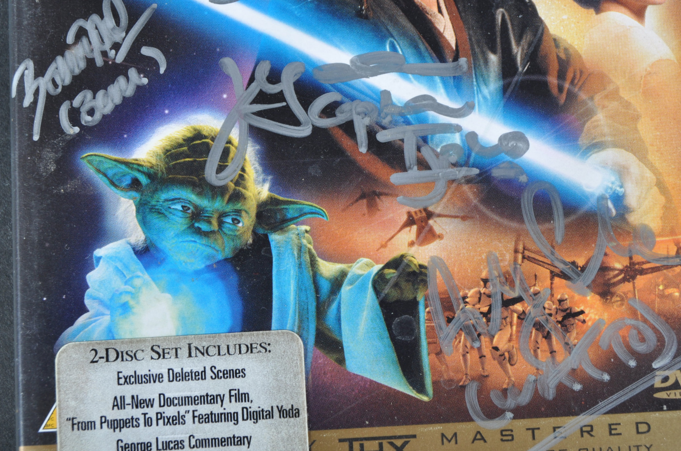 STAR WARS - EPISODE II - MULTI-SIGNED DVD - Image 4 of 4