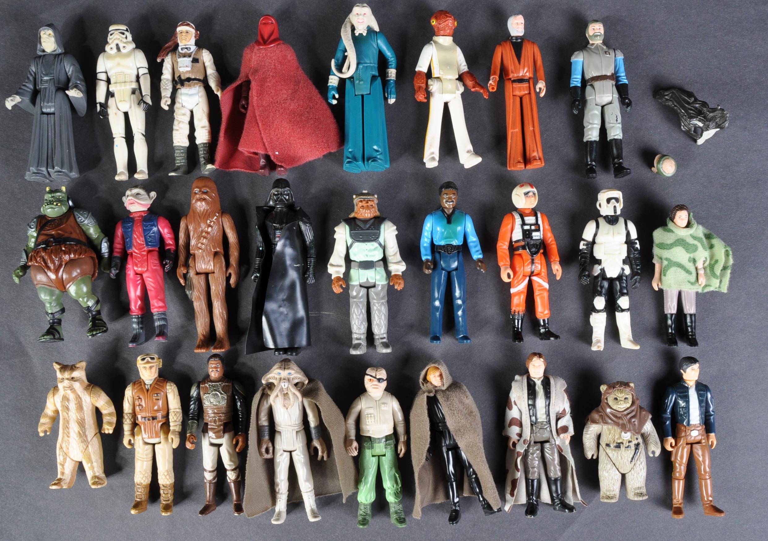 STAR WARS - ORIGINAL VINTAGE KENNER / PALITOY ACTION FIGURES