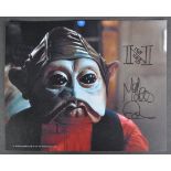 STAR WARS - MIKE QUINN (NIEN NUNB) - SIGNED 8X10" - AFTAL