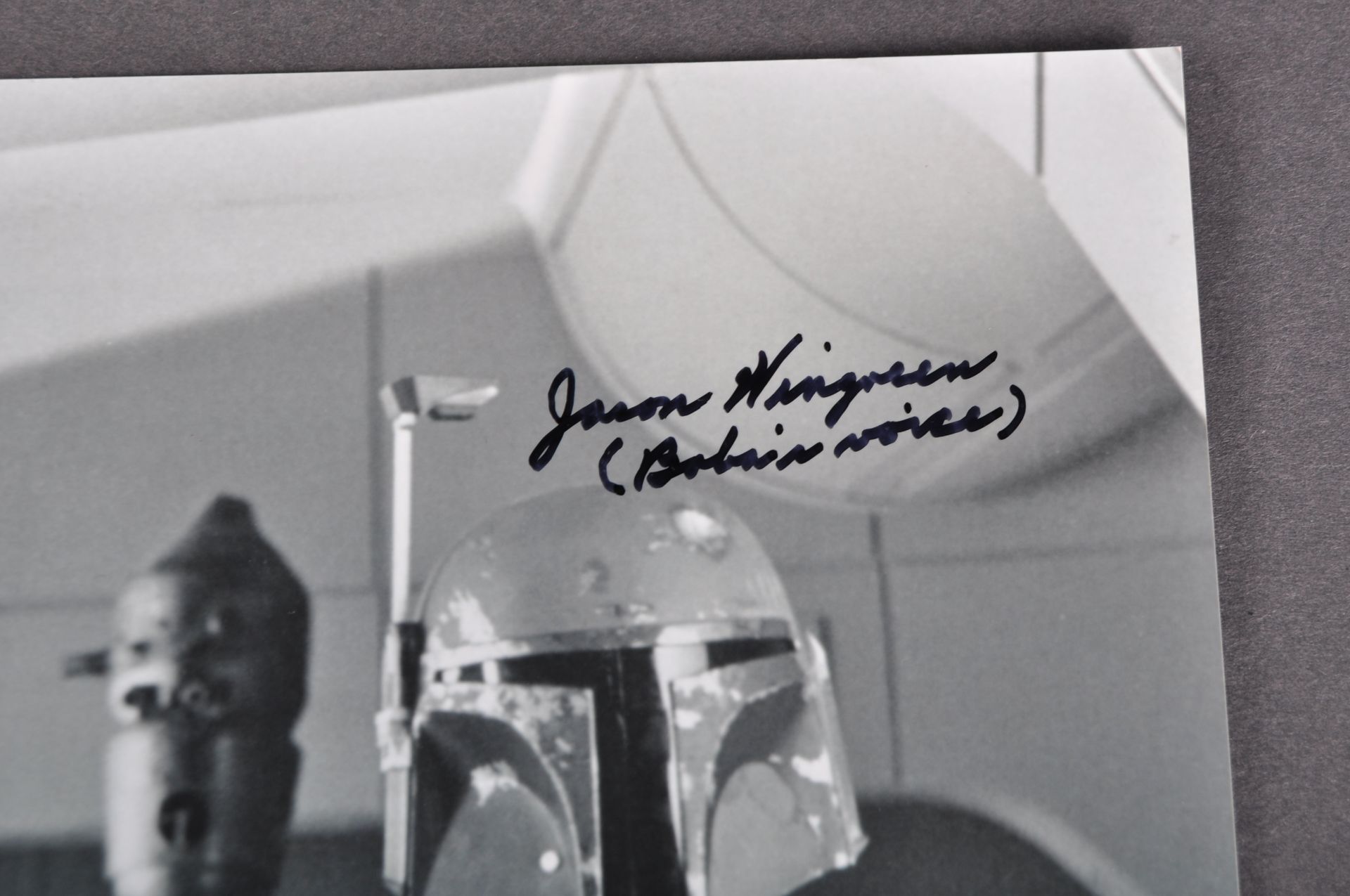 STAR WARS - THE EMPIRE STRIKES BACK - KURTZ, WINGREEN & JONES SIGNED 8X10" PHOTO - Image 3 of 4