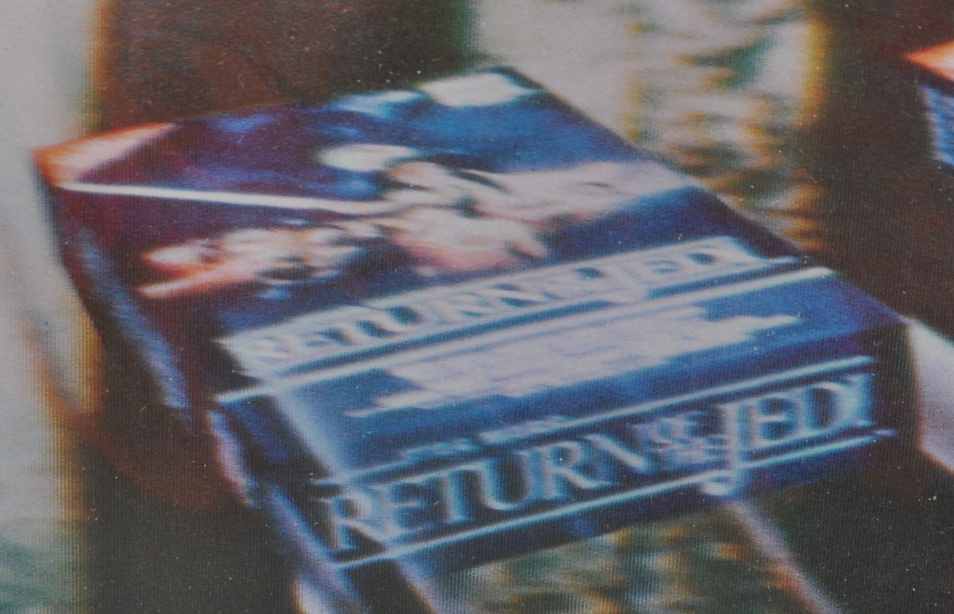 COLLECTION OF ANTHONY DANIELS - CBS LENTICULAR VHS SHOWCARD - Bild 5 aus 7