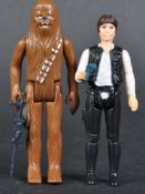 STAR WARS ACTION FIGURES - FIRST 12 HAN SOLO & CHEWBACCA