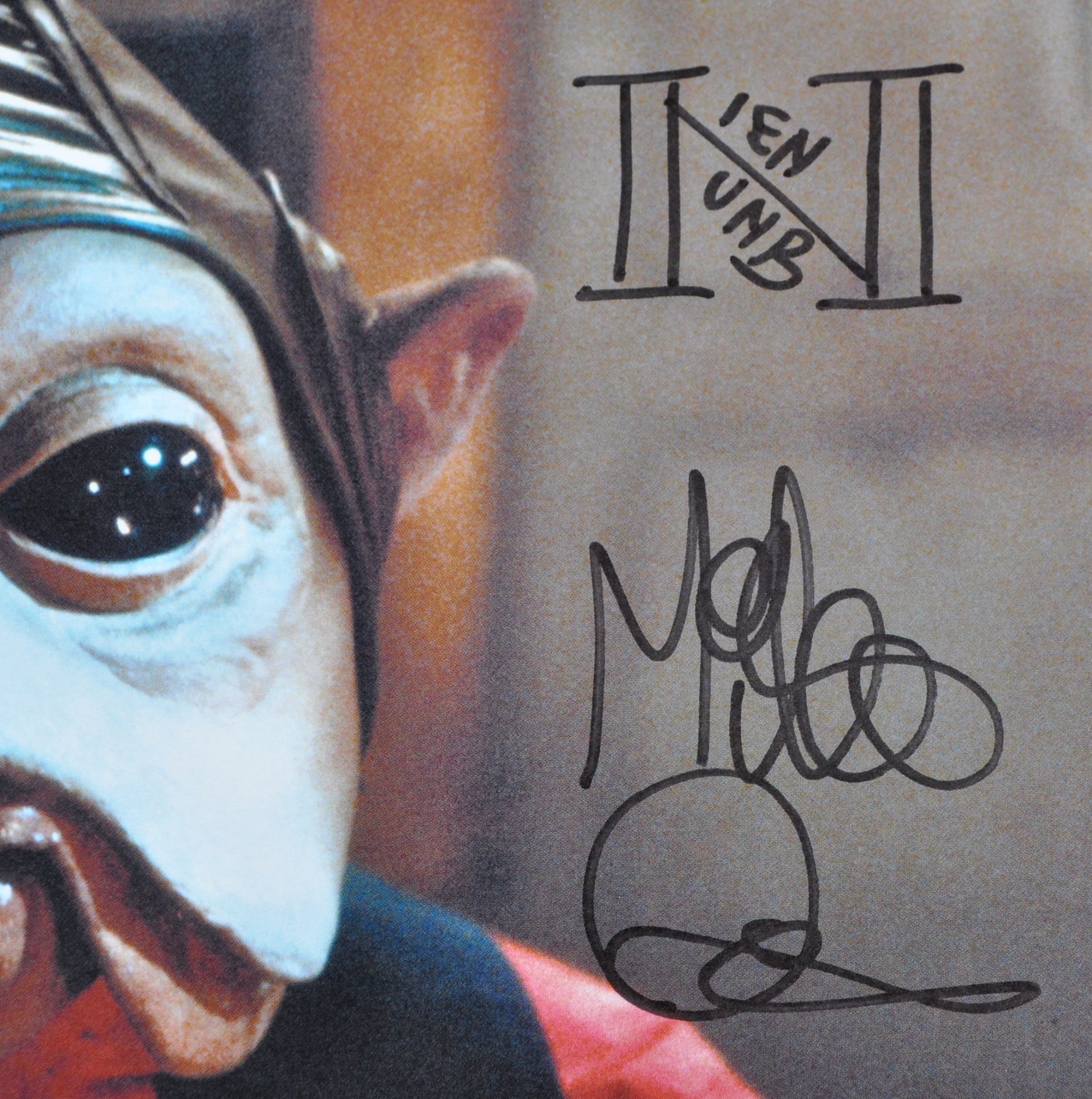 STAR WARS - MIKE QUINN (NIEN NUNB) - SIGNED 8X10" - AFTAL - Bild 2 aus 2