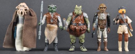 STAR WARS - ACTION FIGURES - COLLECTION OF JABBA'S PALACE FIGURES