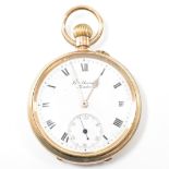 HALLMARKED 9CT GOLD BENSON POCKET WATCH